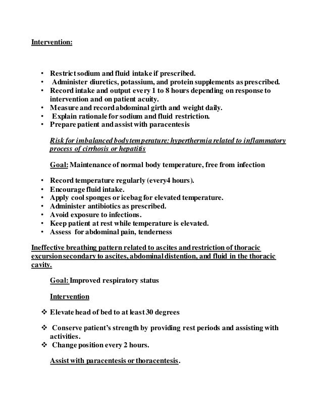 Cirrhosis case study - hesi image