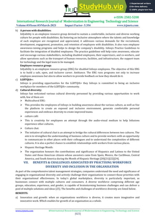A CASE STUDY ON DIVERSITY AND INCLUSION OF IT SECTOR A ROAD MAP FOR ...