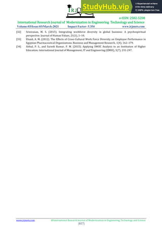 A CASE STUDY ON DIVERSITY AND INCLUSION OF IT SECTOR A ROAD MAP FOR ...