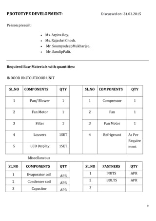 A case study on improvement of an air conditioning system | PDF