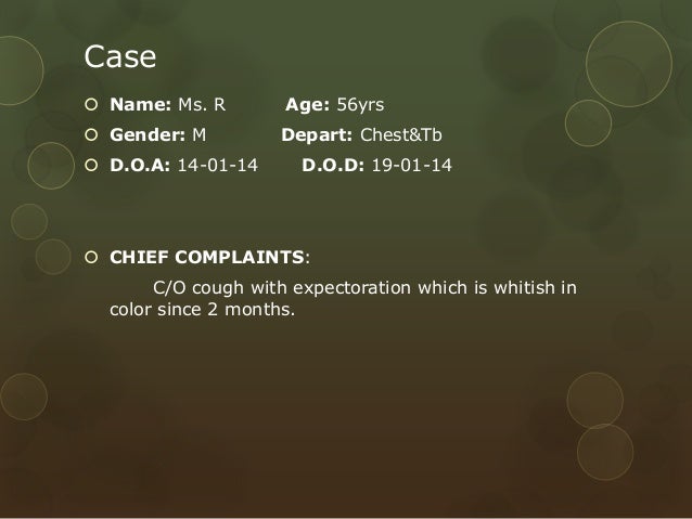 Case study of tuberculosis patient in india image