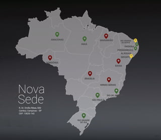 Nova
SedeR. Dr. Emílio Ribas, 600
Cambuí, Campinas - SP
CEP: 13025-142
51
 