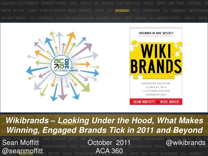 Wikibrands– Looking Under the Hood, What Makes Winning, Engaged Brands Tick in 2011 and Beyond<br />October  2011ACA 360<b...