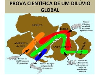 PROVA CIENTÍFICA DE UM DILÚVIO
GLOBAL
 