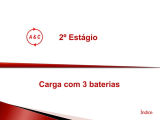 2º Estágio  Índice Carga com 3 baterias 