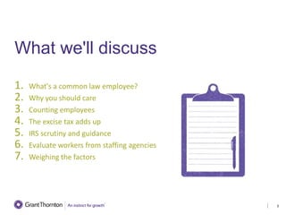 ACA - What you should know about worker classification | PDF