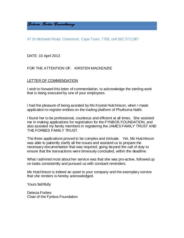 Letofcommendationkrystal