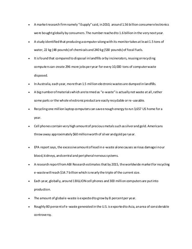 e waste research paper intg