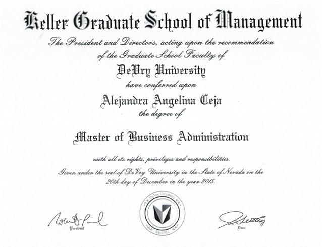 MBA Diploma. | PDF