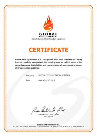 CERTIFICATES_Specialized Electrical Systems_ShahzaibTariq
