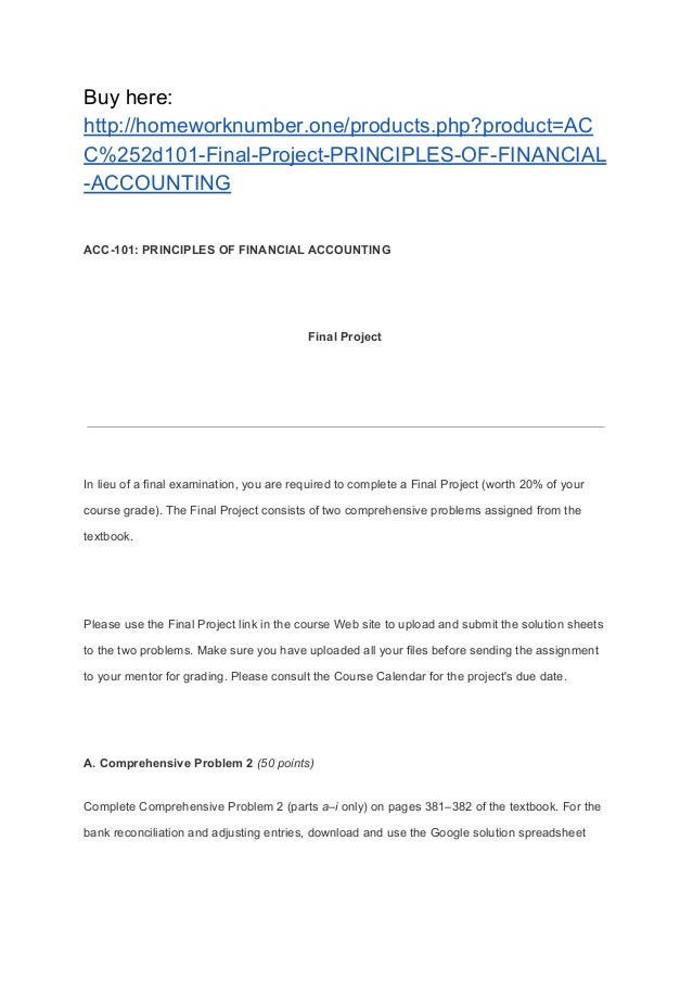 Financial management accounting 503 final assignment