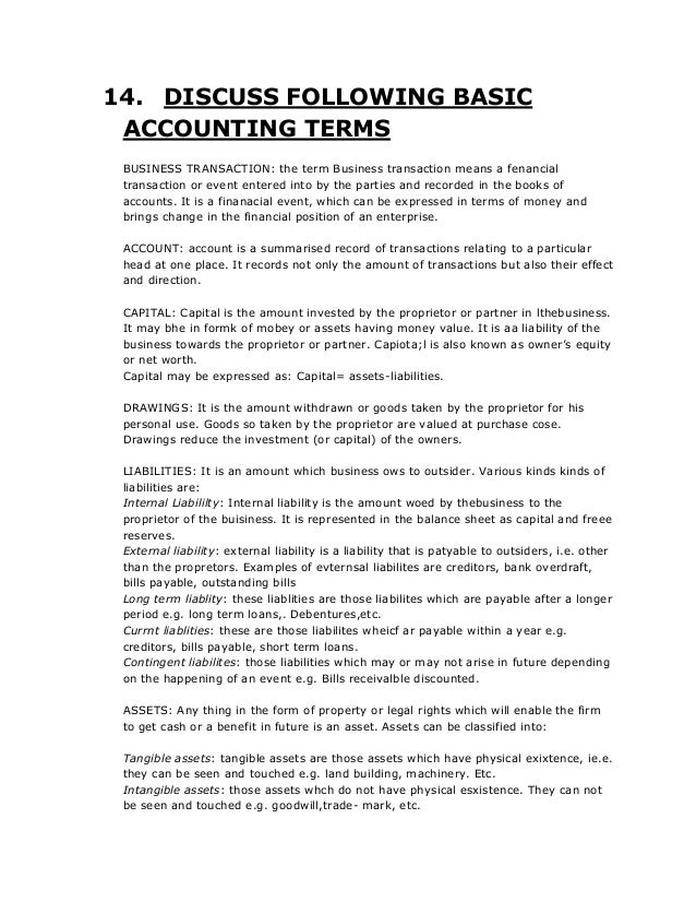 accounting records are also referred to as the books
