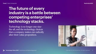 Technology Trends 2021 | Tech Vision | Stack Strategically | PDF