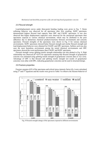 Mechanical and durability properties of fly ash and slag based ...