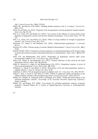 Mechanical and durability properties of fly ash and slag based ...