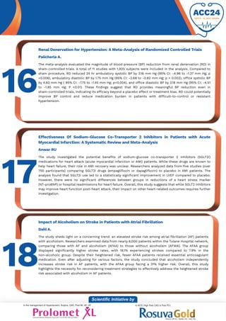 ACC 2024 Snippets. Dr Spandana, Cardiology pdf | PDF