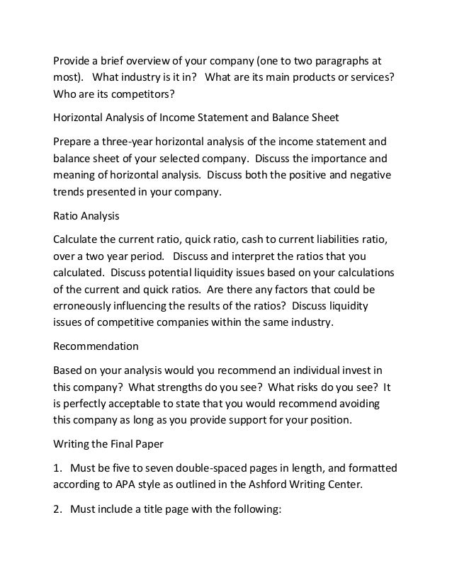 Acc 205 week1 essay example 05 image