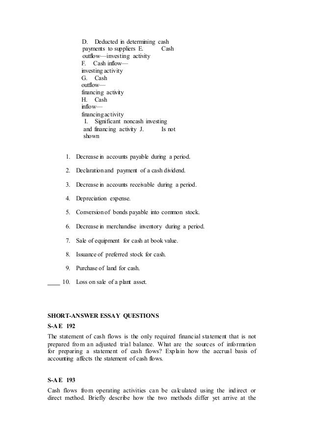 Acc 206 complete course principles of accounting ii essay image