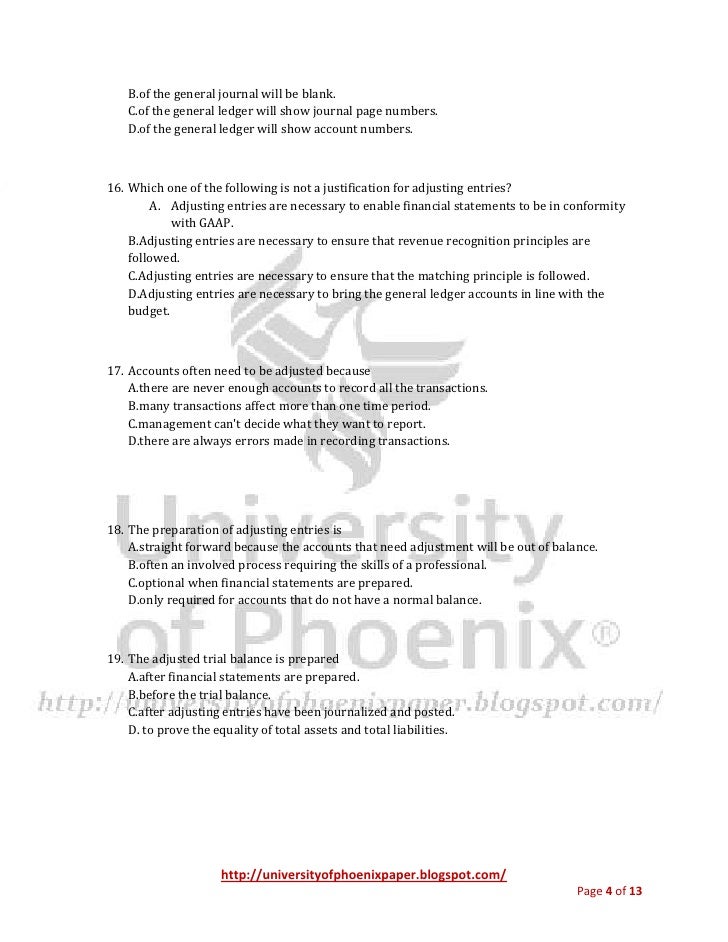 acc 280 final exam 24 in preparing closing entries docx