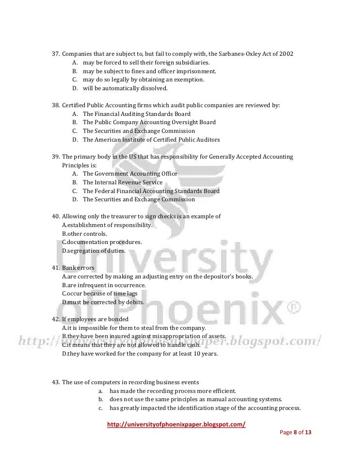 Acc 280 final exam 5) gaap stands for.docx