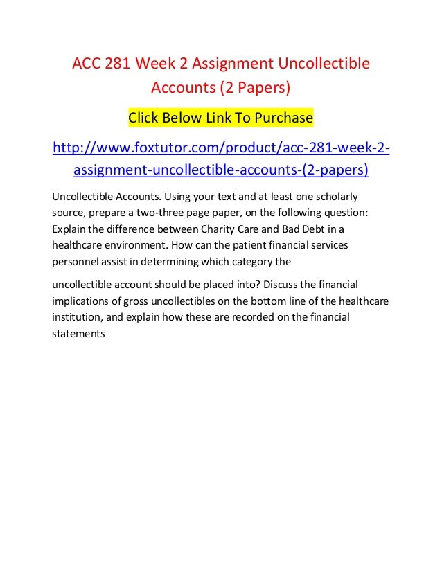 An account becomes uncollectible picture