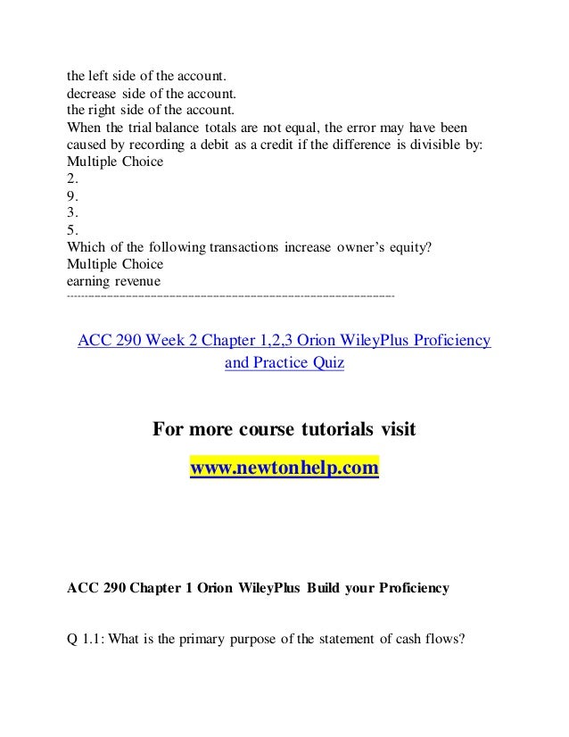 Acc 290 New Motivated Minds Newtonhelp Com