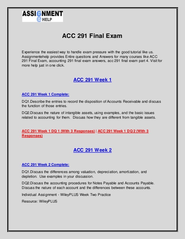 Financial management accounting 503 final assignment