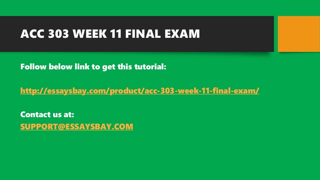 Essay acc 303 final exam image