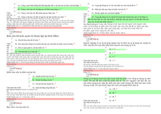 6
Chọn
một câu
trả lời
 A) Công ty nên tránh những đơn đặt hàng đặc biệt vì chi phícủa nó luôn vượt thu nhập
 B) Công ty nên xem xét tới năng lực dư thừatrong công ty
 C) Công ty nên xem xét đến phản ứng của nhân viên
 D) Công ty nên xem xét đến số nguyên vật liệu tồn kho của mình
Sai. Đáp án đúng là: Công ty nên xem xét tới năng lực dư thừa trong công ty
Vì: Nếu hãng hoạt động hết công suất, không còn năng lực nhàn rỗi nữa, cơ hội cho đơn hàng
này = 0, dẫn đến việc doanh nghiệp sẽ phải hủy đơn hàng này. Vì vậy trong trường hợp doanh
nghiệp chấp nhận đơn đặt hàng đặc biệt vớiđiều kiện phải xem xét đến năng lực dư thừa.
Tham khảo: mục 7.4.1 Quyết định chấp nhận hay từ chốimột đơn hàng đặc biệt
Không đúng
Điểm:0/1.
Câu26 [Góp ý]
Điểm : 1
Báo cáo kế toán quản trị được lập tại thời điểm:
Chọn
một
câu
trả
lời
 A) Khi kết thúc niên độ kế toán
 B) Khi công khai thông tin tài chính hay báo cáo tình hình tài chính trướccổ đông
 C) Khi cơ quan quản lý yêu cầu kiểm tra
 D) Khi nhà quản trị có nhu cầu
Sai. Đáp án đúng là: Khi nhà quản trị có nhu cầu
Vì: Các nhà quản lý phải thường xuyên đương đầu với những quyết định trong sản xuất kinh
doanh. Để thành công trong việc ra quyết định, các nhà quản lý phải dựa vào các nhân viên kế
toán quản trị để cung cấp cho họ các thông tin thích hợp cho từng tình huống ra quyết định. Do
vậy, các báo cáo kế toán quản trị cần phải được lập khi các nhà quản trị yêu cầu.
Tham khảo: mục 1.2.6 Sử dụng thông tin kế toán quản trịđể ra quyết định ngắn hạn
Không đúng
Điểm:0/1.
Câu27 [Góp ý]
Điểm : 1
Điểm hòa vốn là điểm mà tại đó:
Chọn một câu trả lời
 A) Doanh thu lớn hơn chi phí
 B) Doanh thu bằng chi phí
 C) Chi phí lớn hơn doanh thu
 D) Định phíbằng tổng biến phí
Sai. Đáp án đúng là: Doanh thu bằng chi phí
Vì
Điểm hòa vốn là điểm mà tại đó doanh thu đủ bù đắp các chi phí hoạt động kinh doanh đã bỏ ra,
hay nói cách khác điểm hòa vốn là điểm mà tại đó doanh nghiệp không có lãi cũng như không bị lỗ.
Tham khảo: mục 3.4.1. Khái niệm, bài 3.
Không đúng
Điểm:0/1.
Câu28 [Góp ý]
Điểm : 1
Mục đích của dự toán là:
Chọn
một
câu
trả
lời
 A) Cung cấp thông tin về việc thựchiện các mục tiêu đã đề ra
 B) Đánh giá hiệu quả công tác kiểm soát nội bộ
 C) Dự báo nguồn lực của doanh nghiệp
 D) Cung cấp thông tin về toàn bộ kế hoạch kinh doanh một cách có hệ thống và
 đảm bảo thựchiện các mục tiêu đã đề ra, đánh giá hiệu quả quản lý và thúcđẩy hiệu quả
 công việc, dự báo khó khăn tiềm ẩn
Sai. Đáp án đúng là: Cung cấp thông tin về toàn bộ kế hoạch kinh doanh một
cách có hệ thống và đảm bảo thực hiện các mục tiêu đã đề ra, đánh giá hiệu
quả quản lý và thúc đẩy hiệu quả công việc, dự báo khó khăn tiềm ẩn
Vì: (Xem giáo trình trang 84, 85, 86).
Tham khảo:Mục 4.1.2 Mục đích của dự toán, bài 4
Không đúng
Điểm:0/1.
Câu29 [Góp ý]
Điểm : 1
Doanh nghiệp A có tỷ lệ tăng doanh thu là 25% và tỷ lệ tăng lợi nhuận là
75% vậy độ lớn của đòn bẩy kinh doanh của công ty A là:
Chọn một câu trả lời
 A) 1
 B) 2
 C) 3
 D) 4
Sai. Đáp án đúng là: 3
Vì: Độ lớn của đòn bẩy kinh doanh của công ty A là:
Tốc độ tăng lợi nhuận/ tốc độ tăng doanh thu =75%/25%=3
Tham khảo: mục 3.1.5. Đòn bẩy kinh doanh, bài 3.
Không đúng
Điểm:0/1.
Câu30 [Góp ý]
Điểm : 1
Công ty A đang xem xét việc mua một bộ phận mà công ty đang tự sản
xuất. Chi phí để sản xuất bộ phận này là: chi phí nguyên vật liệu 4$, chi
phí nhân công trực tiếp 2$, biến phí sản xuất chung 3$, định phí sản xuất
chung là 6$. Chi phí thích hợp khi xem xét quyết định này là:
Chọn một câu trả lời
 A) 15$
 B) 9$
 C) 6$
 D) 4$
Sai. Đáp án đúng là: 9$
Vì:
Định phí sản xuất chung là khoản chi phí không thay đổi cho dù công ty có lựa chọn phương án
nào, nên chiphí này không được xem xét khi ra quyết định.
 
