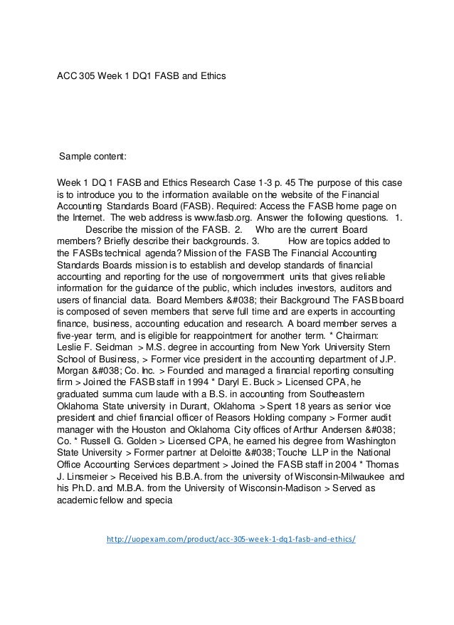 Acc 305 week 1 acc305 week 1 essay 02 picture