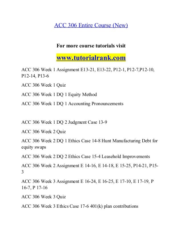 Acc 306 complete class essay 05 picture