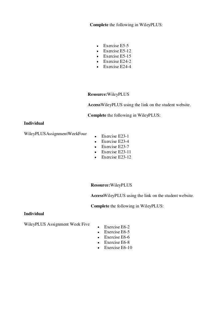 acc 421 wiley plus Acc 421 week 3 wileyplus assignment acc 421 week 3 wileyplus assignment do you need help with your school work here at the global writers network we have been helping students like you work smart since 2006. acc 421 wiley plus Acc 421 week 3 wileyplus assignment acc 421 week 3 wileyplus assignment do you need help with your school work here at the global writers network we have been helping students like you work smart since 2006.