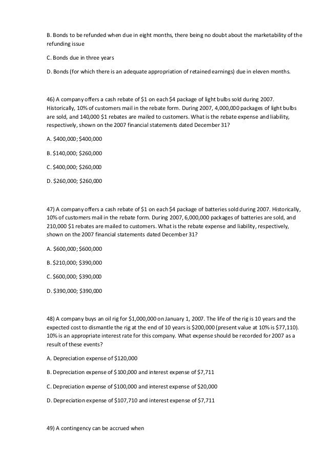12 proper test Acc 422 answers final exam correct  100 acc/422