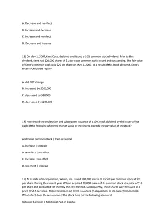 ACC 423 ACC/423 Final Exam 100% Correct | DOCX