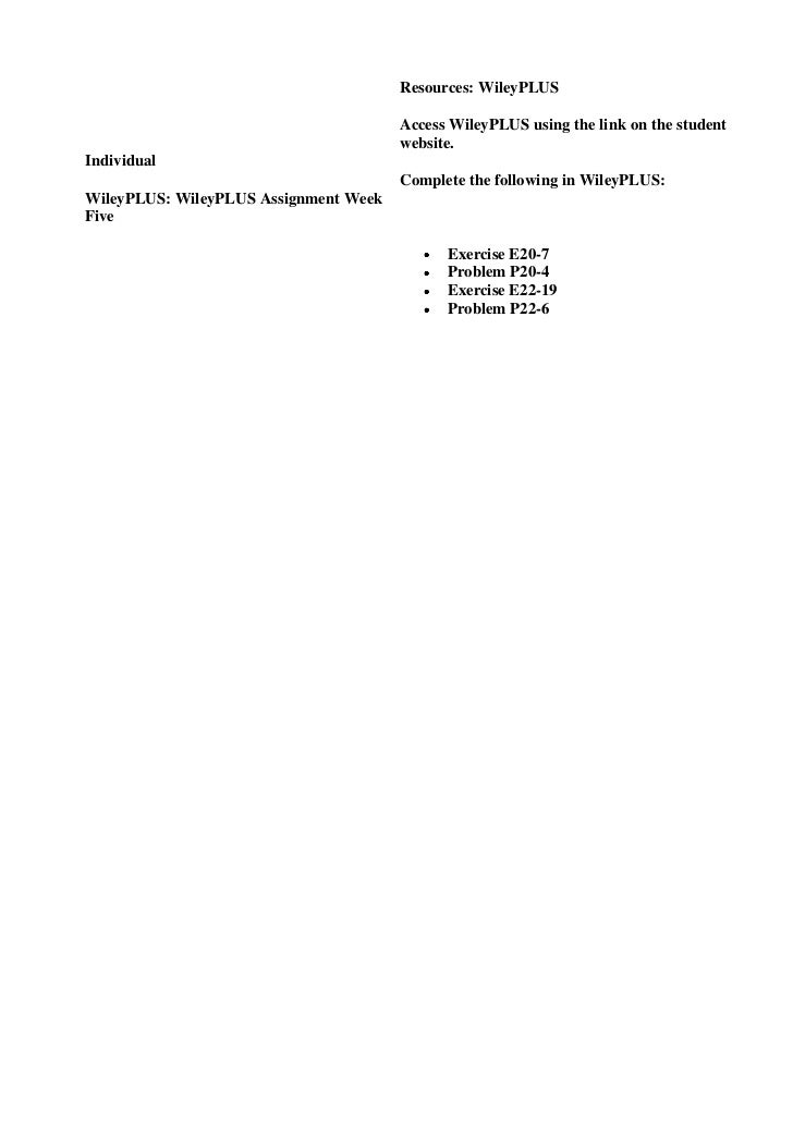acc 423 week 4 wileyplus assignment Acc 423 week 2 wileyplus assignment (with excel file custom work) acc 423 week 4 wileyplus assignment (new syllabus/ with excel file). acc 423 week 4 wileyplus assignment Acc 423 week 2 wileyplus assignment (with excel file custom work) acc 423 week 4 wileyplus assignment (new syllabus/ with excel file).