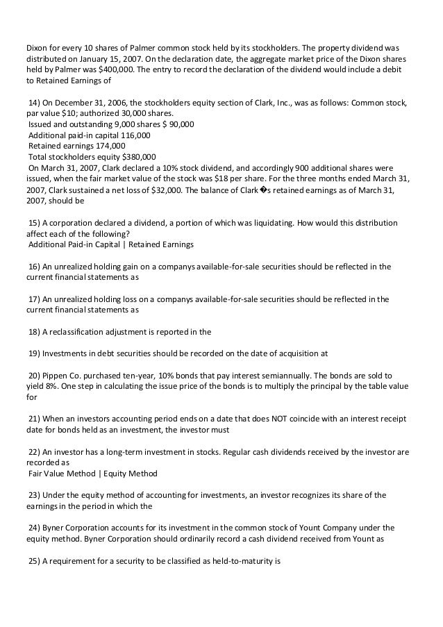 When computing diluted earnings per share stock options are