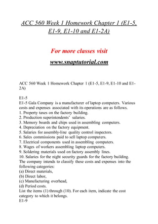 ACC 560 Education Organization &ndash; snaptutorial.com