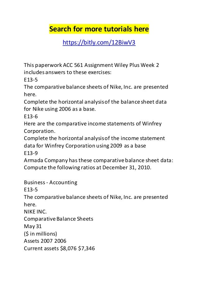 acc 423 week 2 wileyplus assignment Acc/423 week 2 wileyplus: week 2 assignment , acc/423 week 3 learning team assignment global writers network ( gwn ) is a professional writing service. acc 423 week 2 wileyplus assignment Acc/423 week 2 wileyplus: week 2 assignment , acc/423 week 3 learning team assignment global writers network ( gwn ) is a professional writing service.
