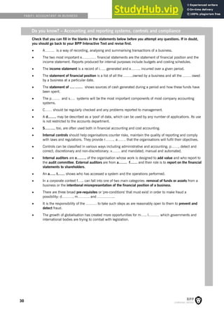 ACCA Approved Practice Revision Kit | PDF