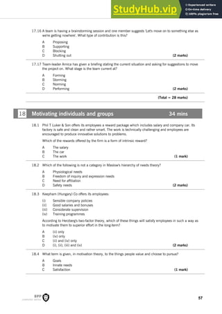 ACCA Approved Practice Revision Kit | PDF