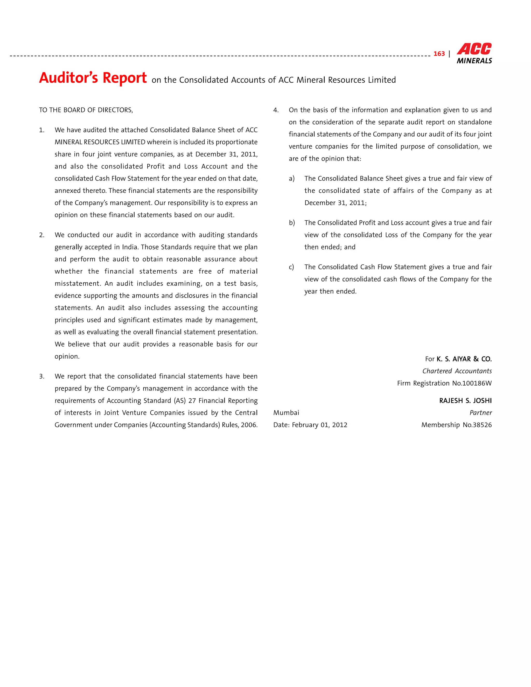 Acc annual report 2011