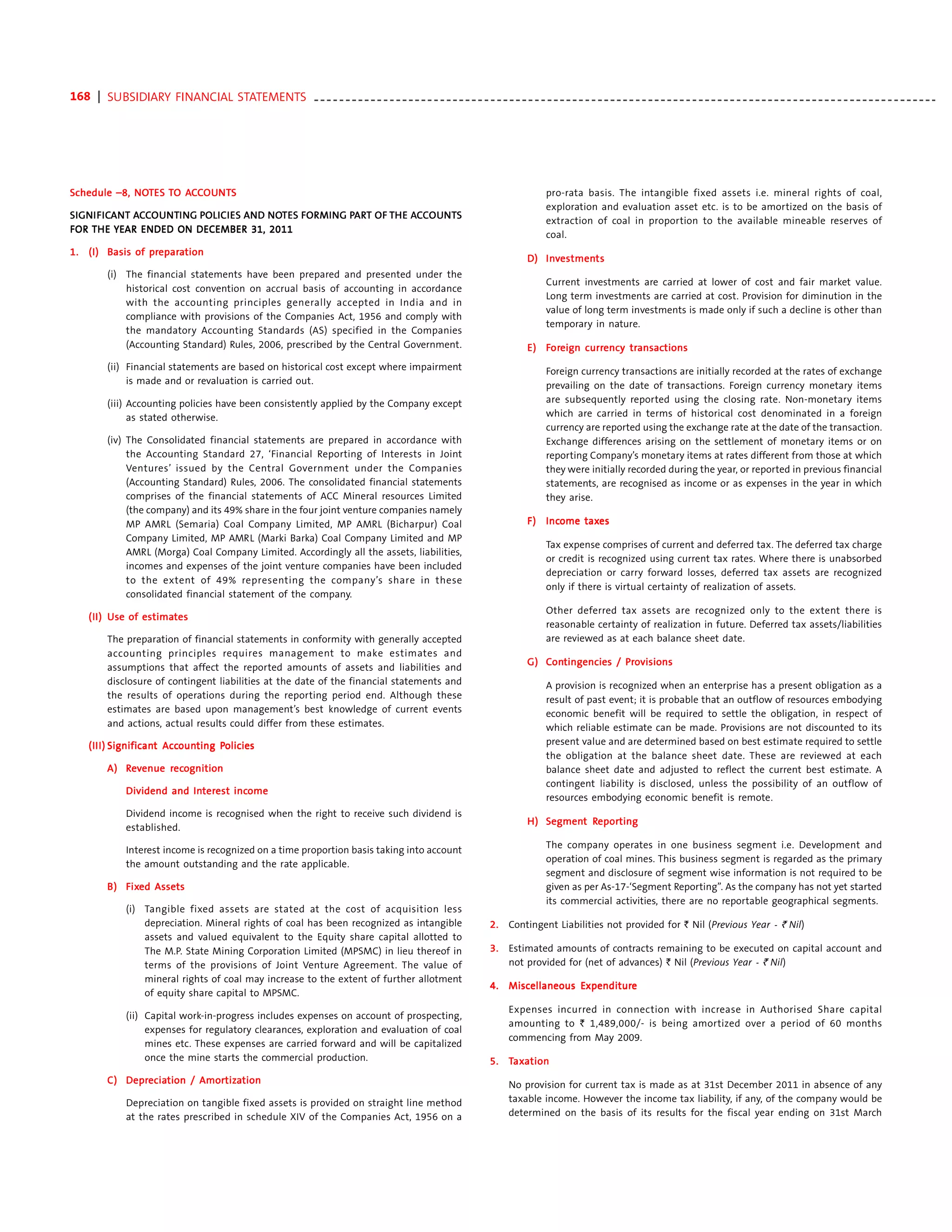 Acc annual report 2011