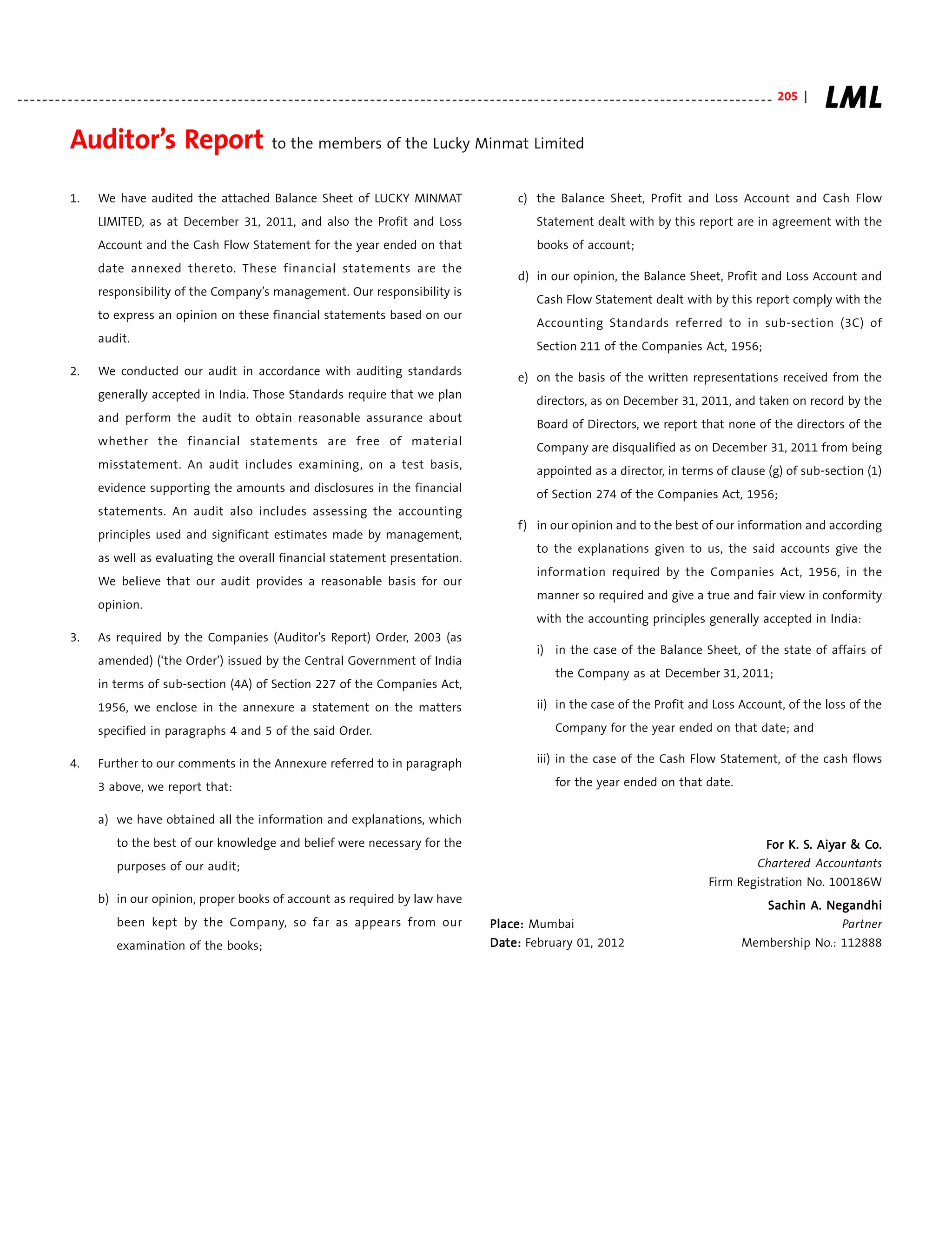 Acc annual report 2011