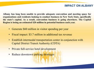 Once complete, the center will result in nearly 1,000 impacted long-term jobs 