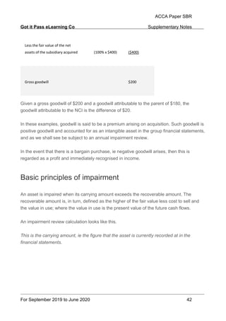 Acca sbr technical artical (got it pass) | PDF