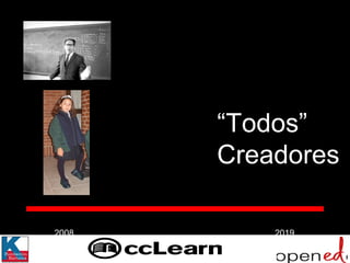 2008 2019 “ Todos” Creadores 