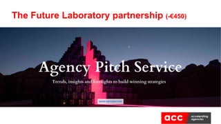 The Future Laboratory partnership (-€450)
 