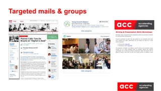 Targeted mails & groups
 