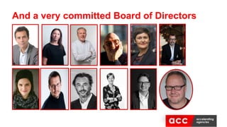 And a very committed Board of Directors
 