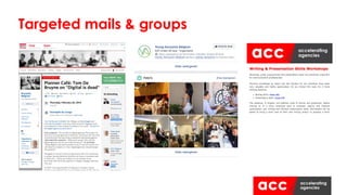 Targeted mails & groups
 